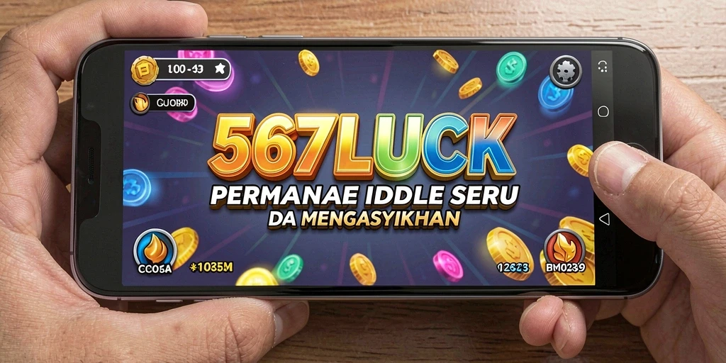 Tampilan gameplay 567LUCK dengan elemen Idle yang menarik.