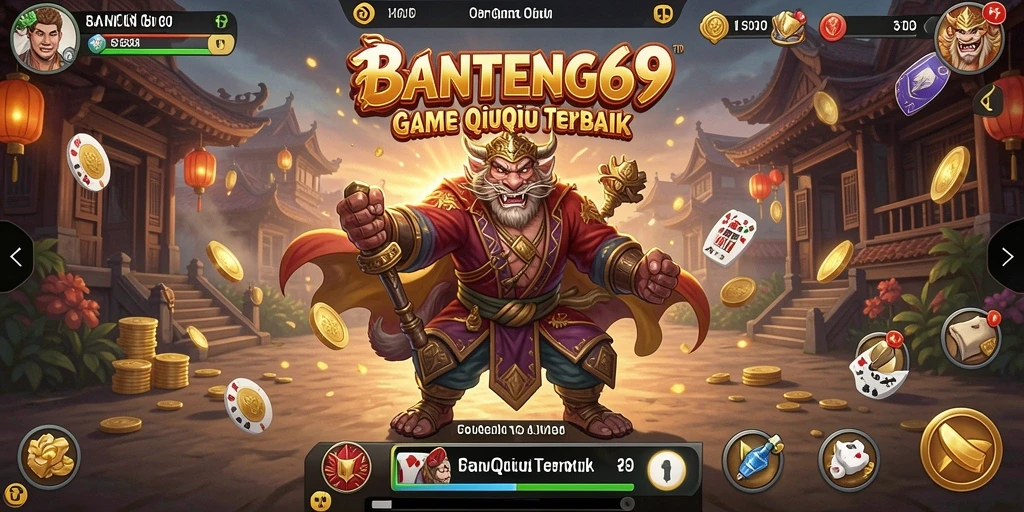 Tampilan gameplay menarik dari BANTENG69 yang seru.