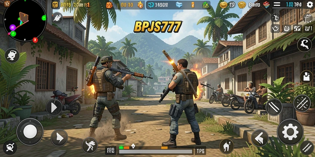Screenshot gameplay BPJS777 yang penuh aksi seru.