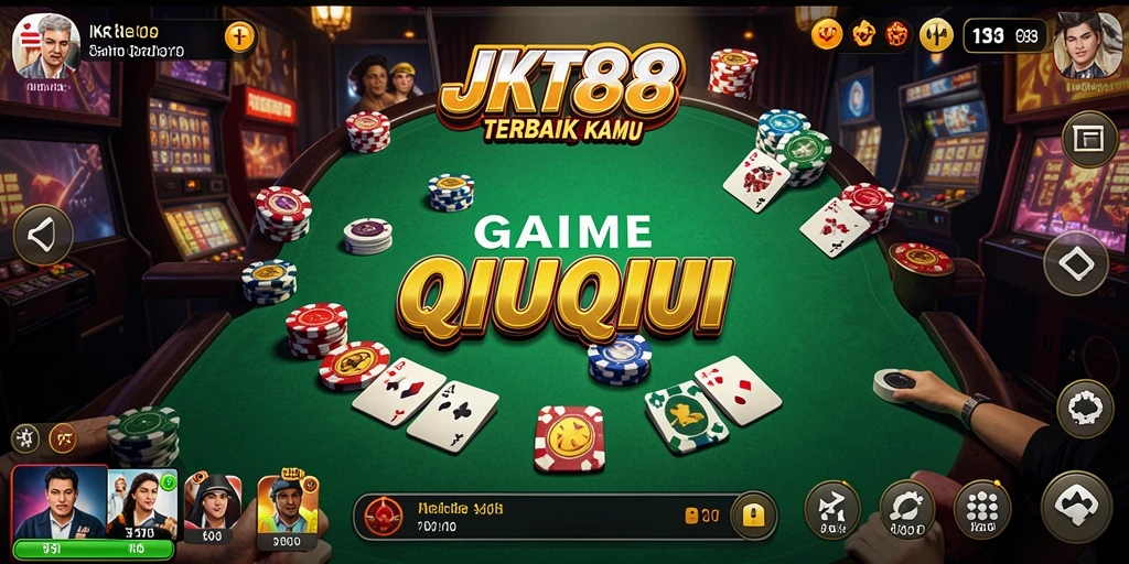 Screenshot JKT88 menampilkan gameplay QiuQiu yang seru dan menarik.