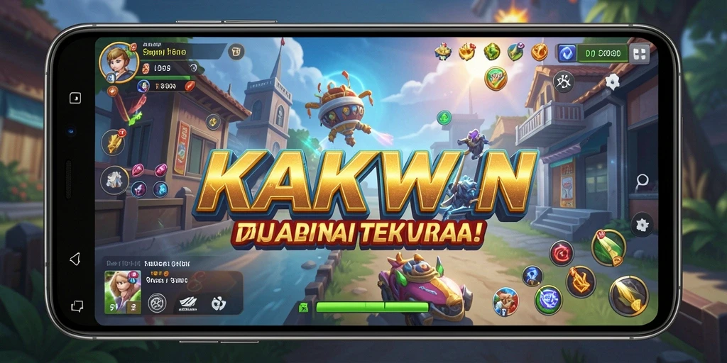 Tampilan utama KAKWIN dengan fitur utility yang menarik.