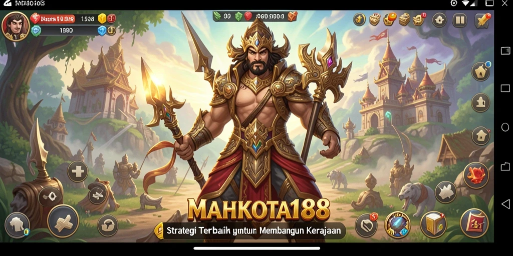 Tampilan permainan strategi dalam MAHKOTA188 yang mendebarkan.