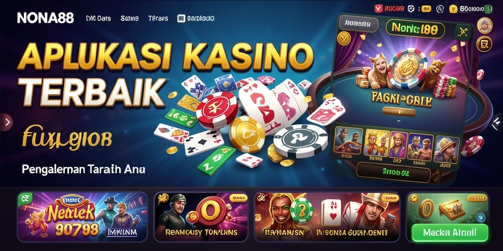 Screenshot NONA88 menampilkan gameplay Kasino yang mengasyikkan dan interaktif.