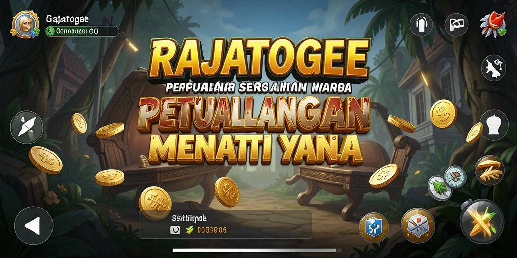 Gambar gameplay RAJATOGEL yang menampilkan petualangan mendebarkan.