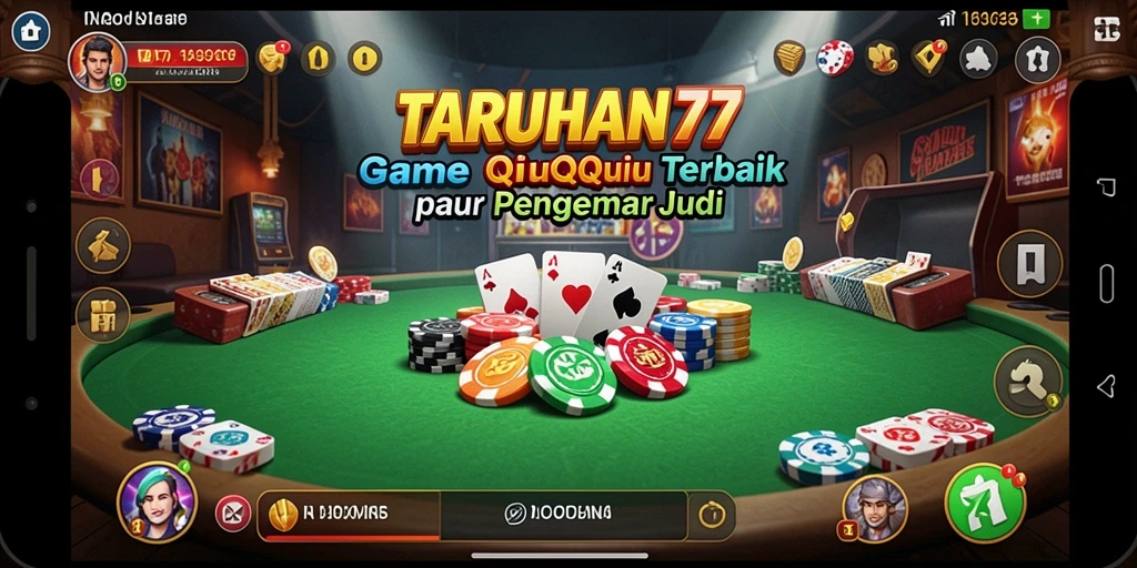Screenshot gameplay TARUHAN77 yang menarik dan seru.