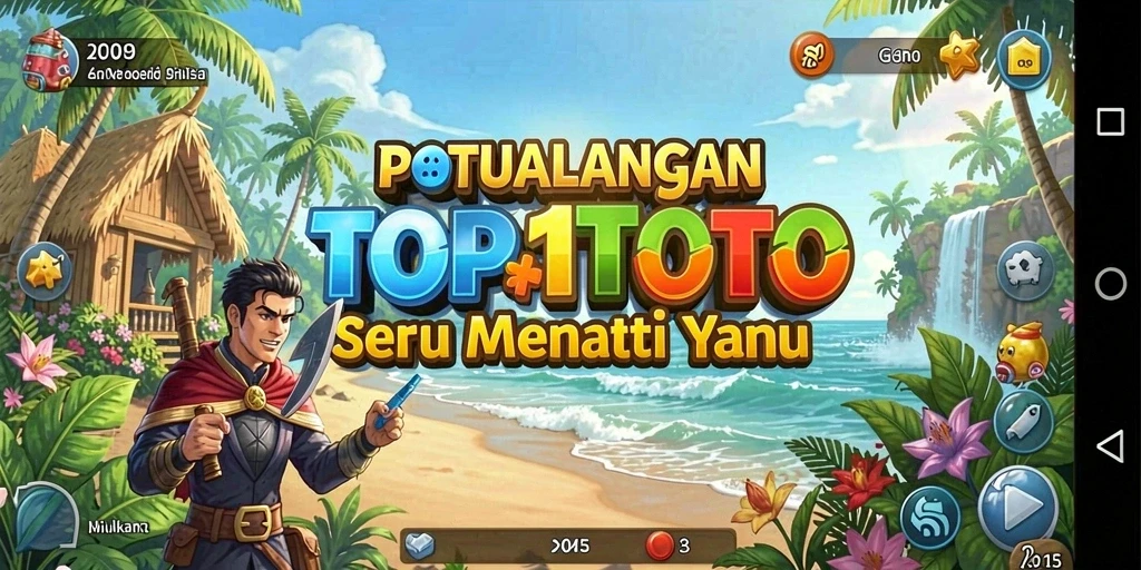 Tangkapan layar gameplay seru TOP1TOTO dengan aksi petualangan yang mendebarkan.