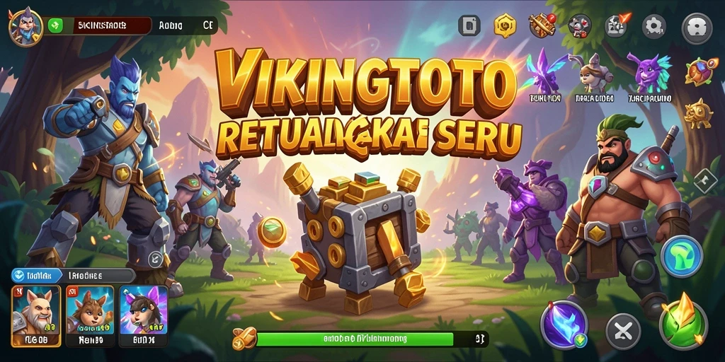 Tampilan menarik dari gameplay VIKINGTOTO yang seru dan menantang.