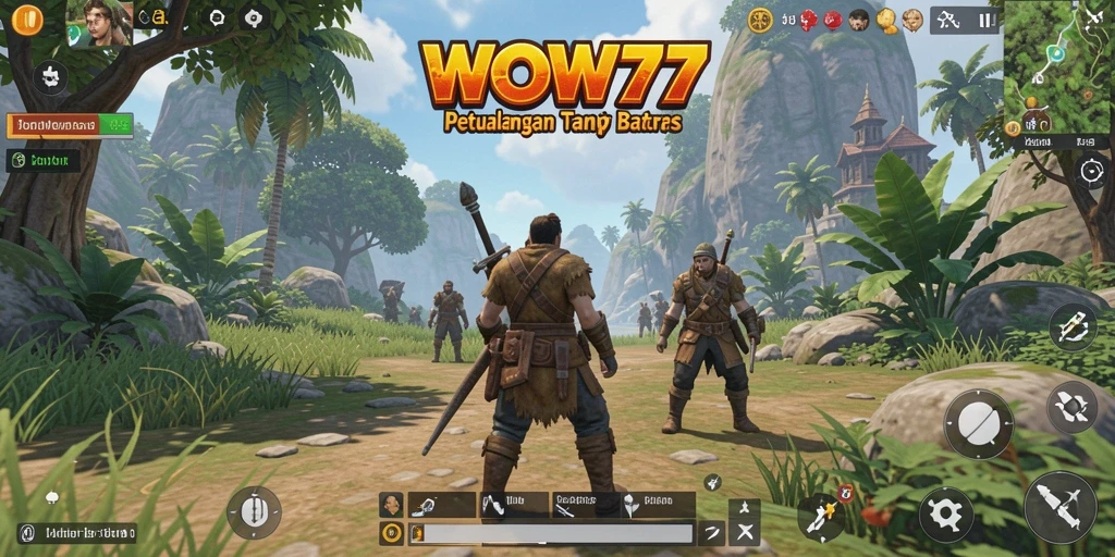 Tampilan gameplay <strong>WOW77</strong> yang memukau dalam dunia terbuka.