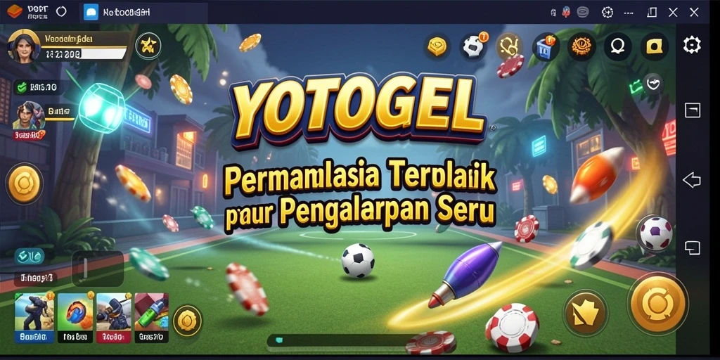 Tampilan utama dari gameplay YOTOGEL dengan interaksi simulasi yang menarik.